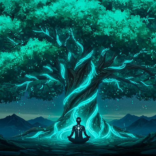 Canção da Árvore da Vida Eterna, com elementos da floresta mágica do Planeta Insano e referências ao espírito ancestral Arko.